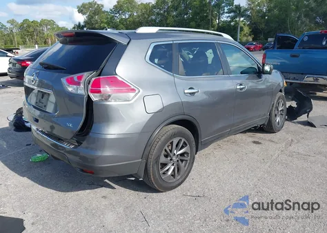 2016 Nissan Rogue Sl z USA, uszkodzony, nr VIN 5N1AT2MT5GC774793